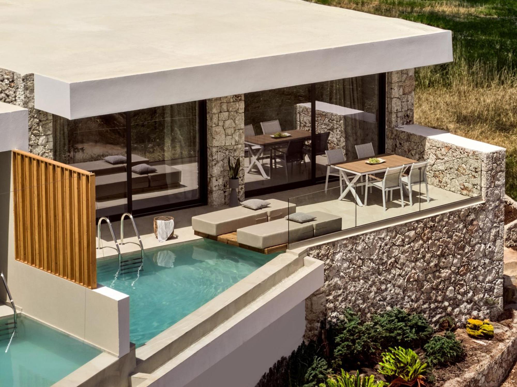 The Sall Suites Complex B - Iconic Sea Views, By Zantewize Agios Nikolaos  Luaran gambar